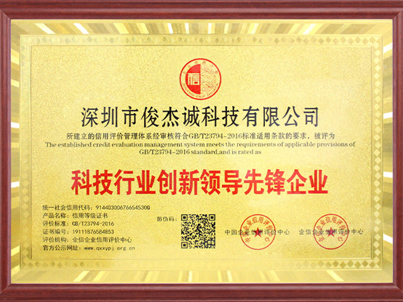 科技行業(yè)創(chuàng)新領導先鋒企業(yè)